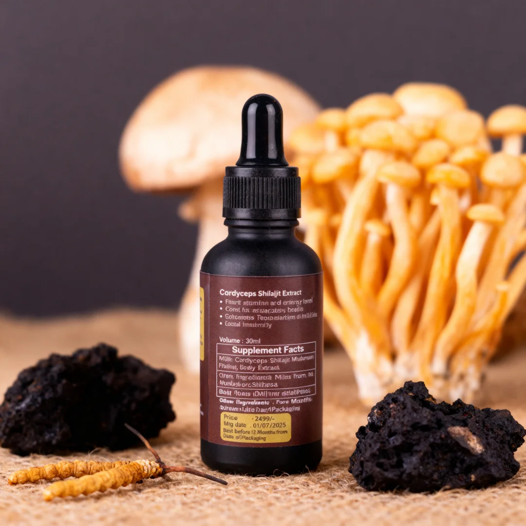 Cordyceps Shilajit Liquid Extract - Image 3